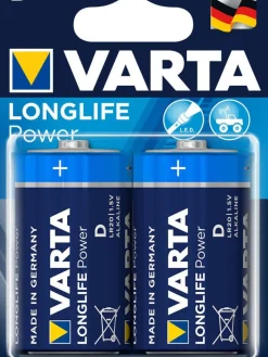 Paristot|Lamput Ja Valaisintarvikkeet|Varta Longlife Power D 2kpl