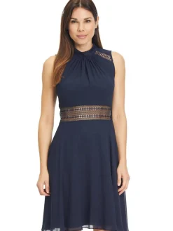 Vera Mont Lyhyet Juhlamekot|mekko 0131 4825 8541 Tummansininen