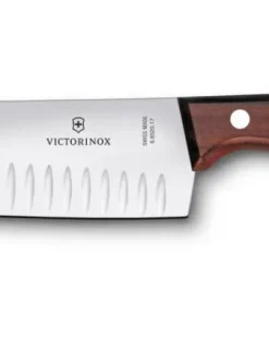 Santoku 17 cm ovaalihiottu puukahvalla>Victorinox Clearance