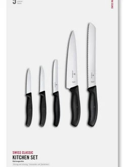 veitsisetti 5-osaa musta>Victorinox New