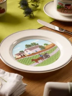 Villeroy&Boch Astiat|Design Naif Lautanen 21cm Farmer