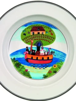 Villeroy&Boch Astiat|Design Naif Syvä lautanen 21cm Noahs ark