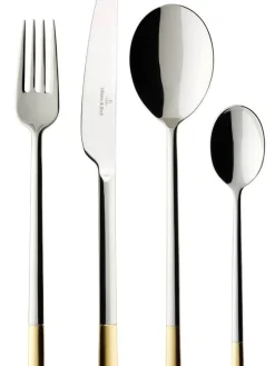 Villeroy&Boch Aterimet|Ella Partially Gold Plated Aterinsetti 24-os.