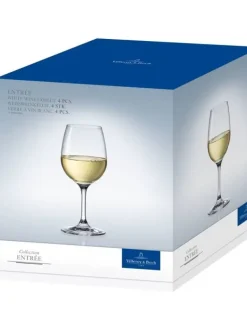 Entree Valkoviinilasi  0,3 l 4 kpl>Villeroy&Boch Discount