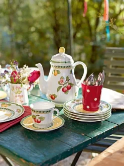 Villeroy&Boch Juoma- Ja Baaritarvikkeet|Tarjoilu|French Garden Kahvikannu 1,25l Fleurance 6 hlö