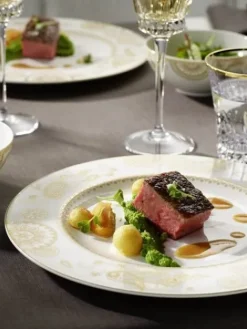 Villeroy&Boch Aterimet|La Classica Partially Gold plated Aterinsetti 24-os.