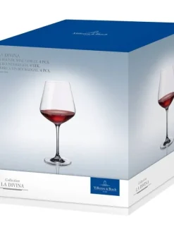 Villeroy&Boch Astiat|La Divina viinilasi burgundy 0,68 l 4 kpl