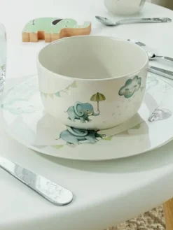 Villeroy&Boch Lastenhuone|Astiat|lautanen Walk Like an Elephant 21,5x21,5x1,5 c