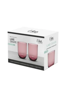 Villeroy&Boch Astiat|Like Juomalasisetti 8x12 cm 0,39l Grape 2-os.