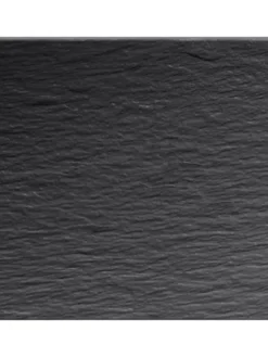 Villeroy&Boch Astiat|Manufacture Rock Lautanen 28x17x1 cm musta