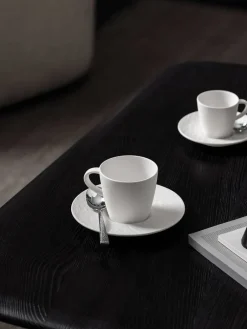 Villeroy&Boch Astiat|Manufacture Rock Kahvikupin alunen 15,5x2 cm valkoinen