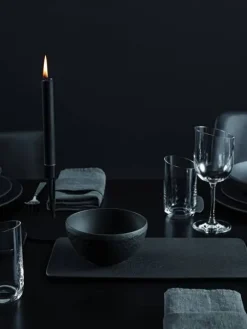 Villeroy&Boch Tarjoilu|Manufacture Rock Tarjoilulautanen 35x18x1 cm musta