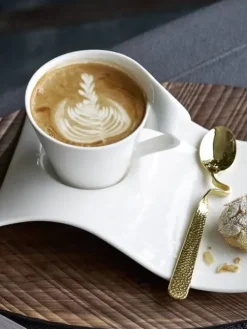 Villeroy&Boch Aterimet|NewWave Caffe Kahvilusikka 17,5cm kullattu
