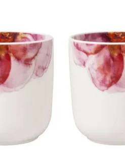 Villeroy&Boch Astiat|Rose Garden Muki 8,5x8,5x9 cm 0,29l 2-os.