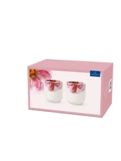 Villeroy&Boch Astiat|Rose Garden Muki 8,5x8,5x9 cm 0,29l 2-os.