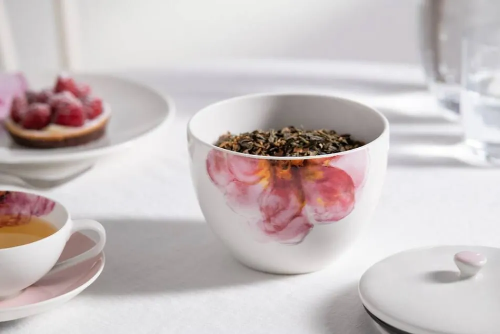 Villeroy&Boch Juoma- Ja Baaritarvikkeet|Rose Garden Teepurkki 13,5x13,5x12,5 cm 0,7l