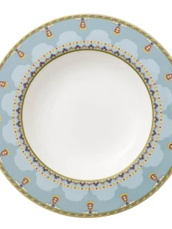 Villeroy&Boch Astiat|Samarkand Syvä lautanen 24cm Aquamarin