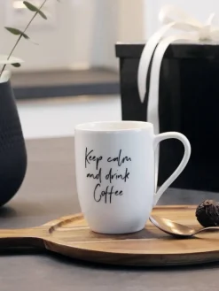 Statement muki 0,34l Keep calm and drink Coffee>Villeroy&Boch