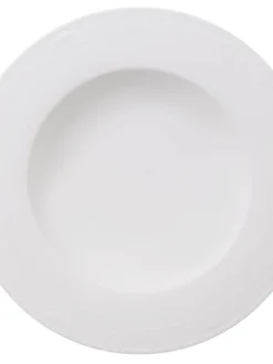 Villeroy&Boch Astiat|White Pearl Syvä lautanen 24cm