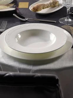 Villeroy&Boch Astiat|White Pearl Syvä lautanen 24cm