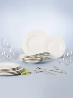 Villeroy&Boch Astiat|Wonderful World Astiasto 4 hlö valkoinen 36-os.