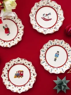 Villeroy&Boch Astiat|Xmas lautassetti Toy´s Delight juhlavuosi 24x3