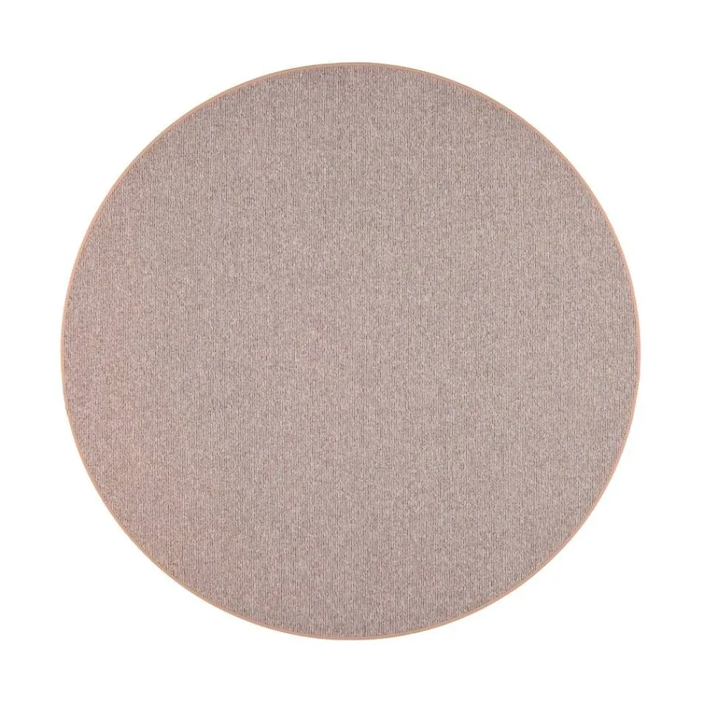 VM-Carpet Pyöreät Matot|Balanssi, 34 beige, Ø 240 cm, kantti 5978