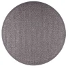 VM-Carpet Pyöreät Matot|Barrakuda 9371 antrasiitti,  Ø 240 cm, kantti 38