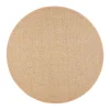 VM-Carpet Pyöreät Matot|Barrakuda 6520 olki, Ø 133 cm, kantti 32B
