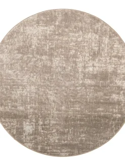 VM-Carpet Pyöreät Matot|Basaltti 410 beige ø 160 cm, kantti 5979