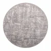 VM-Carpet Pyöreät Matot|Basaltti 830 harmaa ø 200 cm, kantti 5434