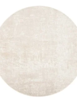 Basaltti 880 valkoinen ø 133 cm, kantti 5417>VM-Carpet Discount