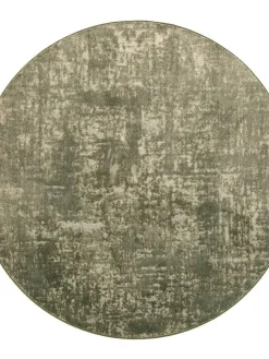 Basaltti 490 vihreä ø 200 cm, kantti 5774>VM-Carpet Best