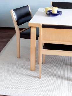 VM-Carpet Keskilattiamatot|Esmeralda 71 valkoinen, 200*300 cm, kantti 009 B