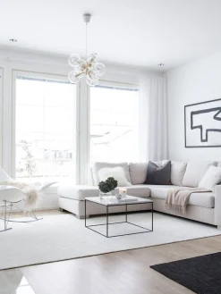 VM-Carpet Keskilattiamatot|Hattara 30 valkoinen,  200*300 cm