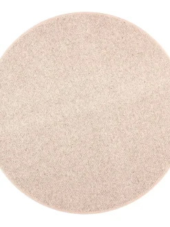 VM-Carpet Pyöreät Matot|Hiillos, 740 harmaa Ø 133 cm, kantti 101 B