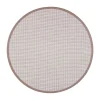 Kelo beige/valkoinen 72/81 Ø 160 cm, kantti 32>VM-Carpet Outlet