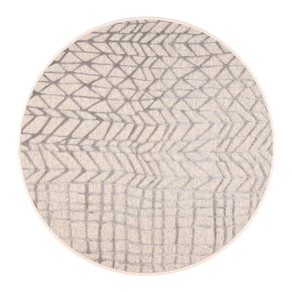 Lastu, 4 hopea, Ø 133 cm>VM-Carpet Discount
