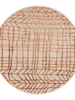 VM-Carpet Pyöreät Matot|Lastu, 3 kupari, Ø 133 cm