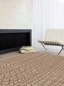 VM-Carpet Keskilattiamatot|Lastu, 3 kupari, 133*200 cm