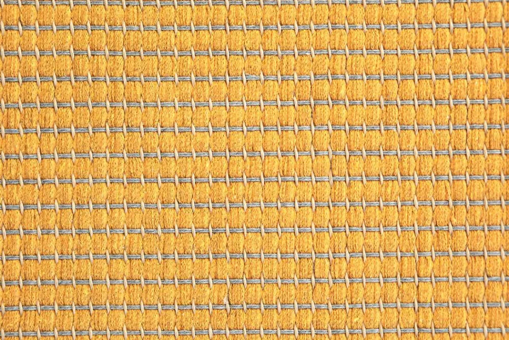 Lyyra 71 keltainen, Ø 160 cm, kantti 41>VM-Carpet Discount