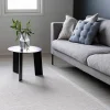 VM-Carpet Keskilattiamatot|Lyyra 52 valkoinen 133*200 cm, kantti 1