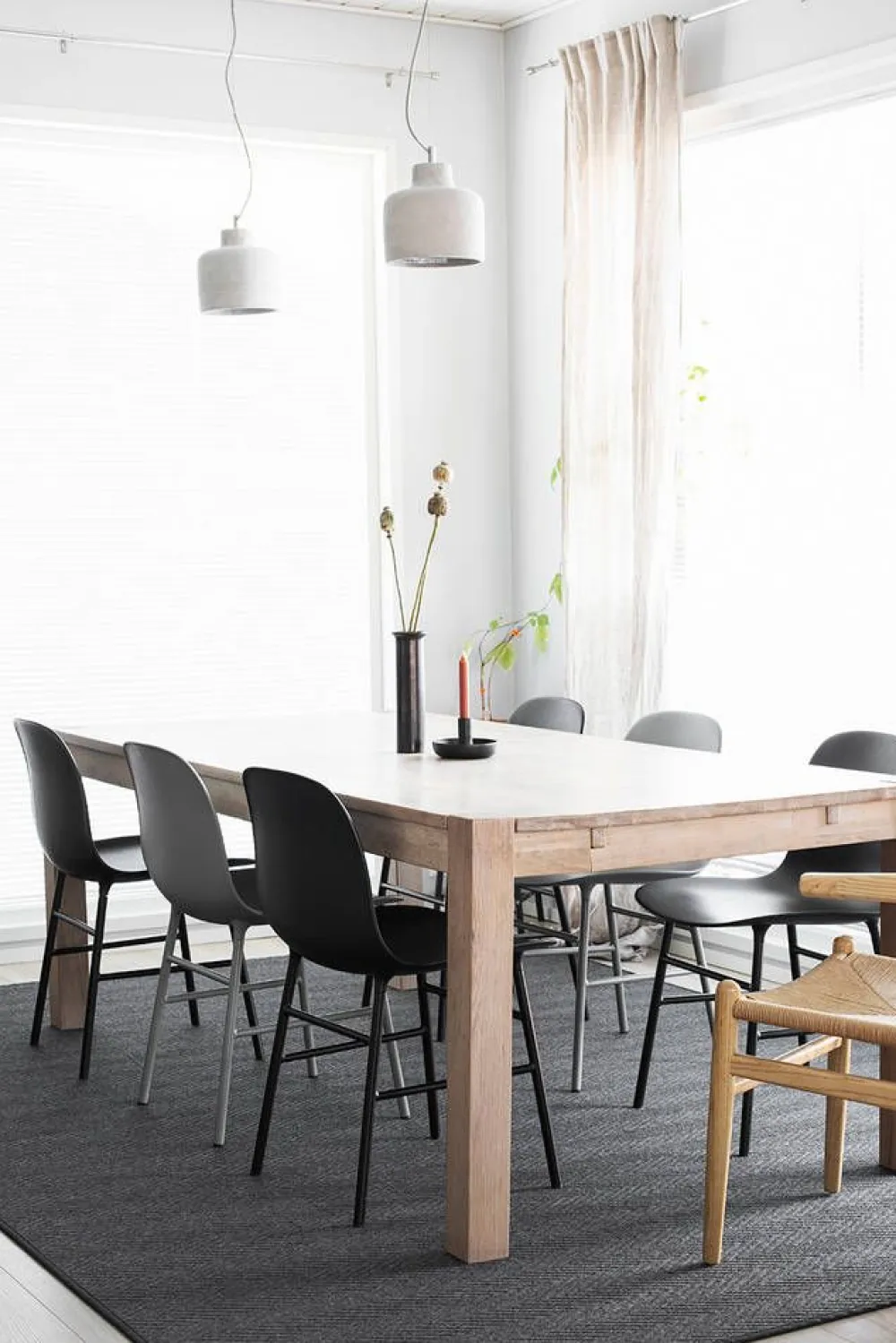 matto Elsa 200x300 cm musta>VM-Carpet Discount