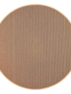 VM-Carpet Pyöreät Matot|matto Havu ø 160 cm 79 natur/musta