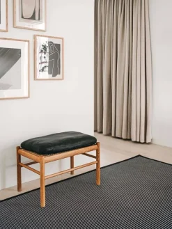 VM-Carpet Keskilattiamatot|matto Lyyra2 160x230 cm 70 musta