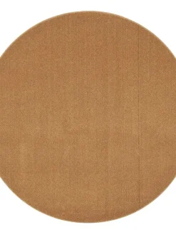 VM-Carpet Pyöreät Matot|matto Puuteri ø 133 cm 153 ruskea