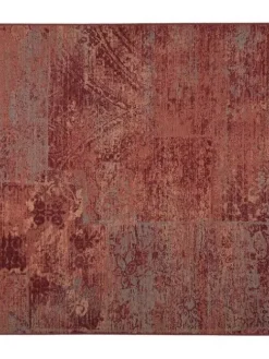 VM-Carpet Käytävämatot|matto Rustiikki 80x300 cm 14 puna-oranssi