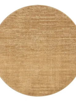 VM-Carpet Pyöreät Matot|matto Sametti ø 200 cm 246 keltainen