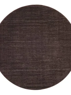 VM-Carpet Pyöreät Matot|matto Sametti ø 200 cm 243 ruskea