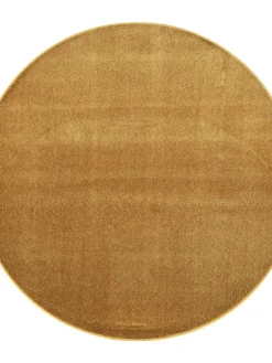 matto Satine ø 160 cm 371 keltainen>VM-Carpet Clearance
